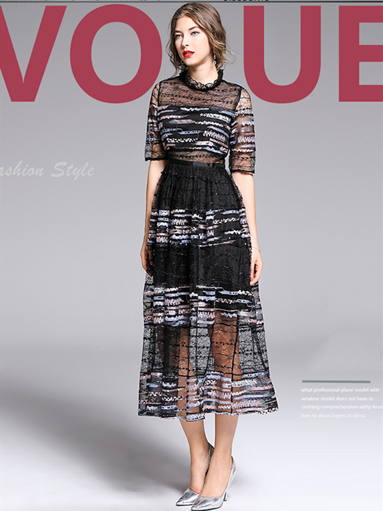 Sexy Fashion Models As Spring Woman Stands Embroidery Collar Gaze Sewing Slim's Rents Dressed in Women's Emancipation Onv8 LIUW, Black
Sexy Fashion Models As Spring Woman Stands Embroidery Collar Gaze Sewing Slim's Rents Dressed in Women's Emancipation Onv8 LIUW, Black