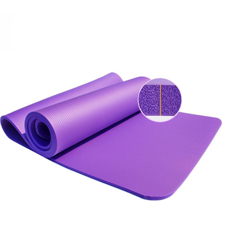 10mm Widened Widened Yoga Mat Nbr Multifunctional Tapete Sports Fitness Non-Slip Sports Mat, Black
10mm Widened Widened Yoga Mat Nbr Multifunctional Tapete Sports Fitness Non-Slip Sports Mat, Black