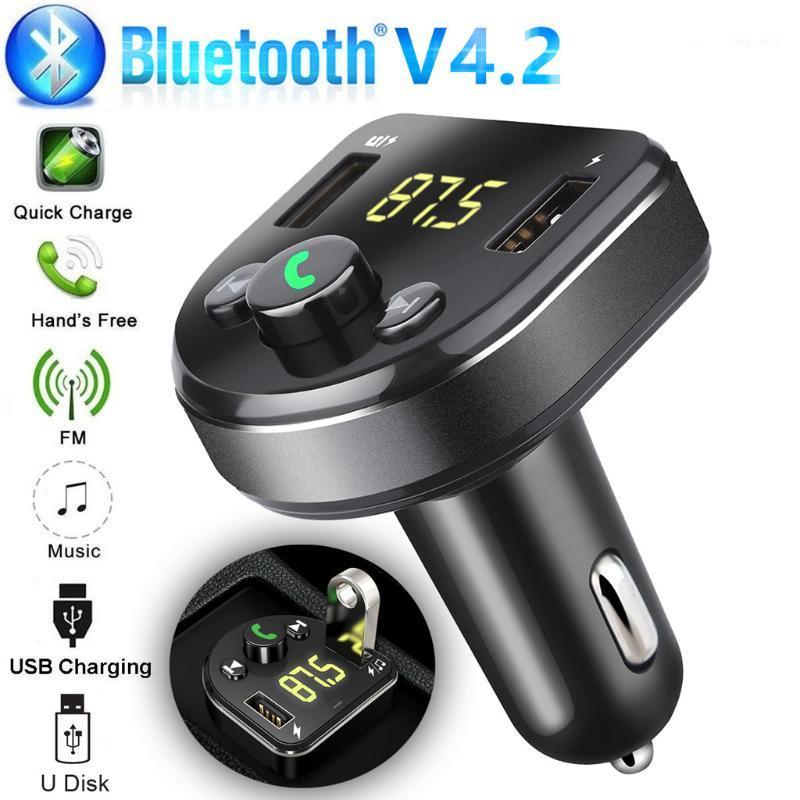 Bluetooth Car FM Transmitter Wireless Handsfree Car Kit LCD USB Aux FM Modulator MP3 Player Dual USB Charger adapter1
Bluetooth Car FM Transmitter Wireless Handsfree Car Kit LCD USB Aux FM Modulator MP3 Player Dual USB Charger adapter1
