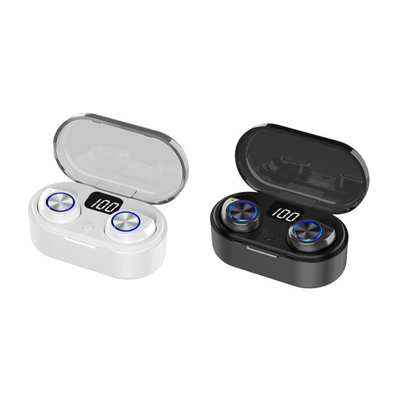 Wireless Earphone Bluetooth 5.0 Earphone Bass HiFi Stereo Earbuds TWS Mini Headset, Black
Wireless Earphone Bluetooth 5.0 Earphone Bass HiFi Stereo Earbuds TWS Mini Headset, Black