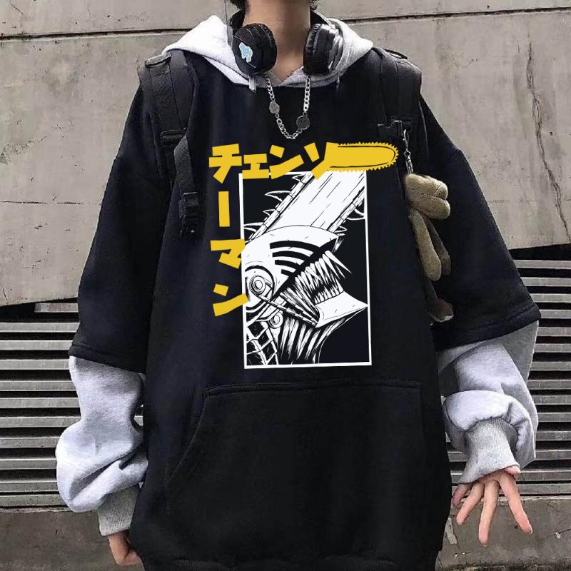 Men's Hoodies & Sweatshirts Mens Chainsaw Man Men Women Pullovers 90s Anime Hoody Streetwear Tops, Black
Men's Hoodies & Sweatshirts Mens Chainsaw Man Men Women Pullovers 90s Anime Hoody Streetwear Tops, Black