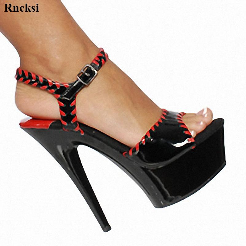 Rncksi New Luxury Summer Sandals Fashion 5cm Platform Shoes Sexy 5 inch High-heeled open toe Women's shoes, Black
Rncksi New Luxury Summer Sandals Fashion 5cm Platform Shoes Sexy 5 inch High-heeled open toe Women's shoes, Black