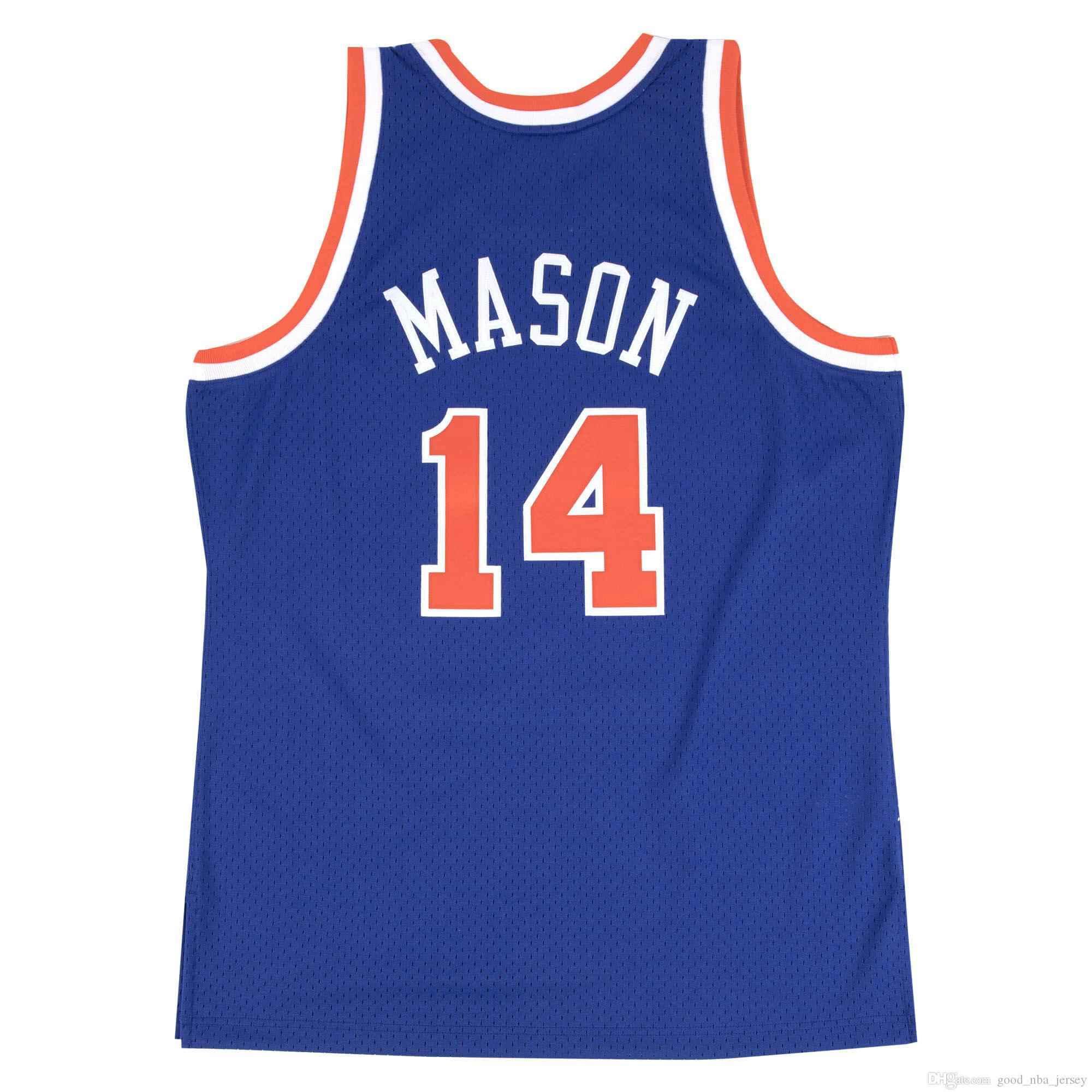 NCAA Men New York Knicks Anthony Mason Mitchell&Ness 1991-92 Hardwoods Classics Authentic Jersey s- home, Black
NCAA Men New York Knicks Anthony Mason Mitchell&Ness 1991-92 Hardwoods Classics Authentic Jersey s- home, Black