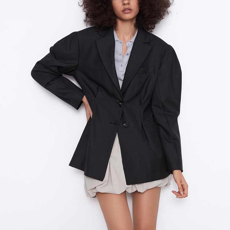 2021 New Autumn Women' Suit Ol Style Blazers Jacket Stylish Lamb Coat Fashion Long Sleeve Outerwear Chic Top Mrgj, Black
2021 New Autumn Women' Suit Ol Style Blazers Jacket Stylish Lamb Coat Fashion Long Sleeve Outerwear Chic Top Mrgj, Black