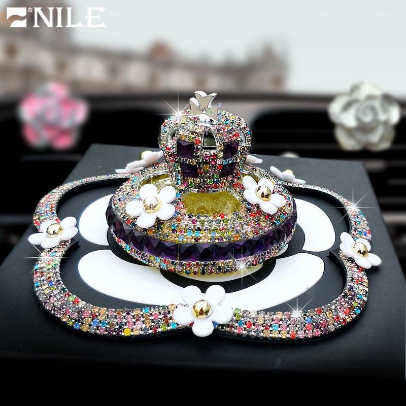 Nile Shiny Handmade Rhinestone Pave Car Interior Perfume With Beautiful Flower Decoration Perfume For Car Luxury Accessories1
Nile Shiny Handmade Rhinestone Pave Car Interior Perfume With Beautiful Flower Decoration Perfume For Car Luxury Accessories1