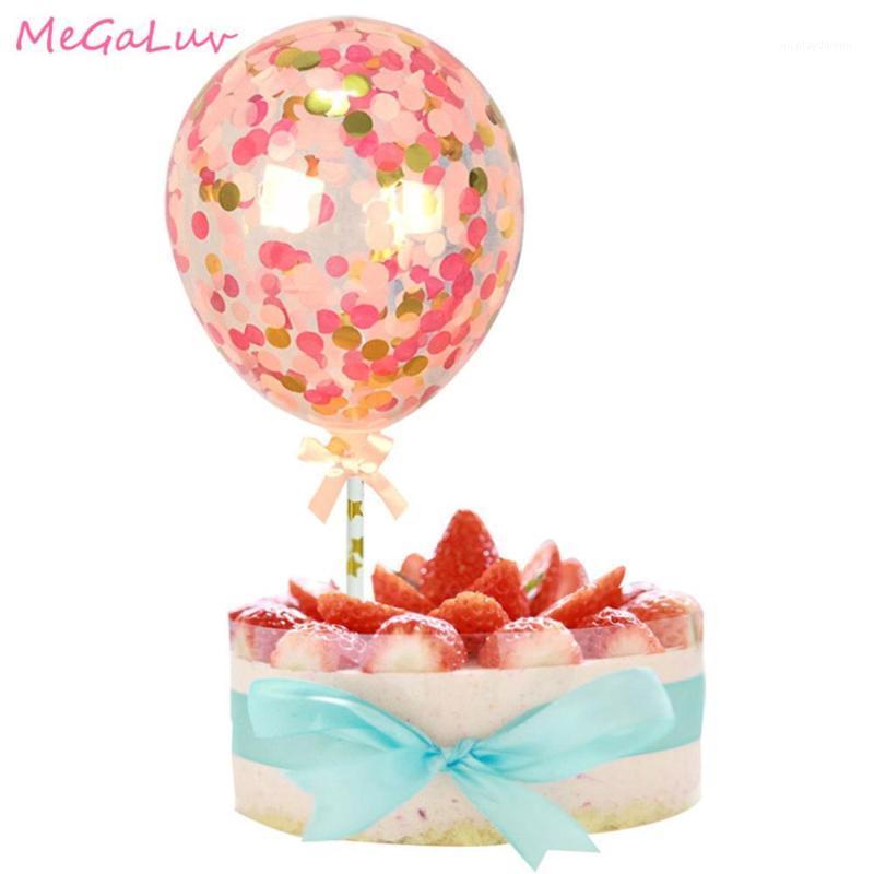5Pcs 5inch Confetti Balloons Beautiful Unique Cake Topper With Ribbon Baby Shower 1st Kids Birthday Wedding Party Decoration1
5Pcs 5inch Confetti Balloons Beautiful Unique Cake Topper With Ribbon Baby Shower 1st Kids Birthday Wedding Party Decoration1