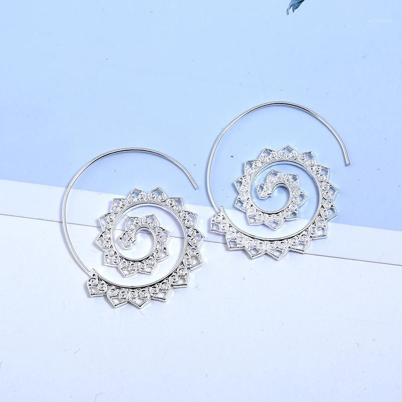 Big Circle Hoop Earring For Women Punk Style Brincos Heart Shape Spiral Swirl Gold Jewelry Metal Earring Ethnic E662-I1
Big Circle Hoop Earring For Women Punk Style Brincos Heart Shape Spiral Swirl Gold Jewelry Metal Earring Ethnic E662-I1