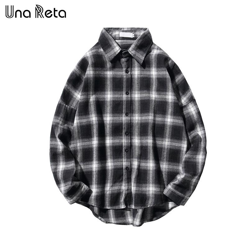 Una Reta M-5XL Shirt Men Autumn New Hip-Hop Lapel Men's Shirt Casual Streetwear Men Clothes Plaid Single Breasted Shirts, Red
Una Reta M-5XL Shirt Men Autumn New Hip-Hop Lapel Men's Shirt Casual Streetwear Men Clothes Plaid Single Breasted Shirts, Red