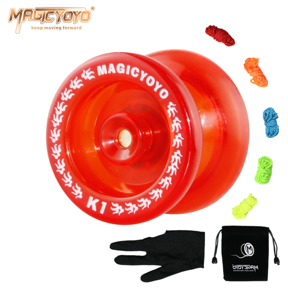 MAGICYOYO K1 Responsive Yoyo Professional Yo Yo Plastic Diabolo Funny Toys 201214
