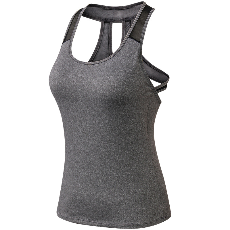 Flexible Sport Fitness Crop Tops Women Soft Sexy hollow Running Yoga Vest Plain Jogger Workout Tanks Tops