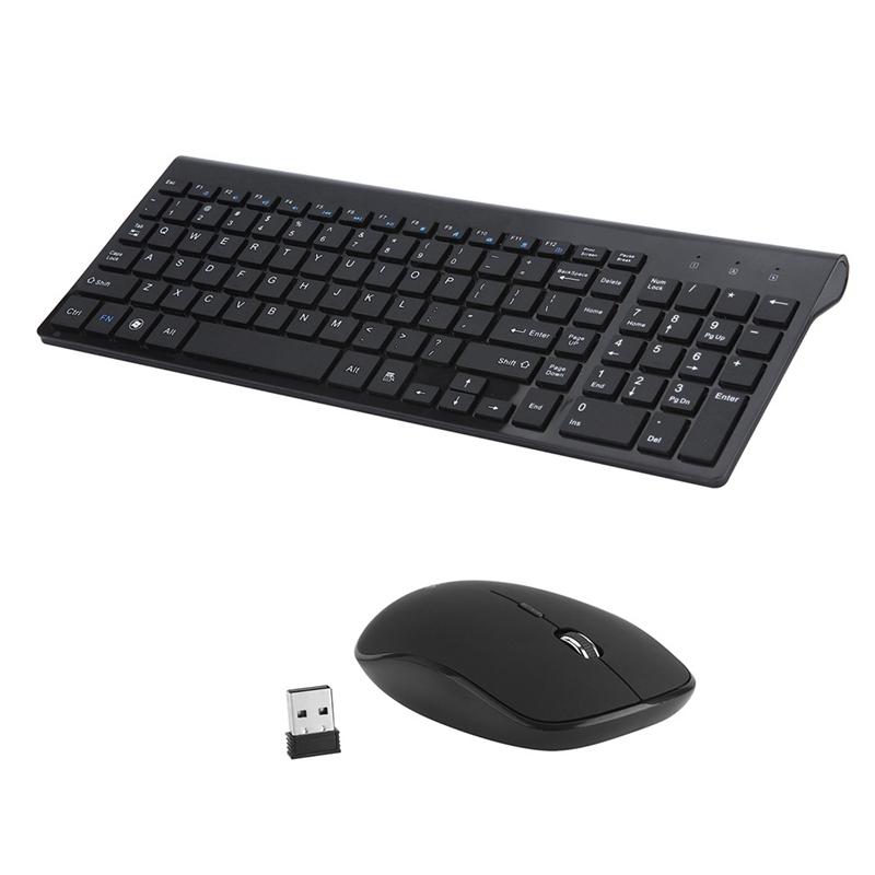 Wireless Keyboard and Mouse Set 2.4GHz Ultra Thin Full Size Wireless Keyboard Mouse for Laptop PC Desktop Office
Wireless Keyboard and Mouse Set 2.4GHz Ultra Thin Full Size Wireless Keyboard Mouse for Laptop PC Desktop Office