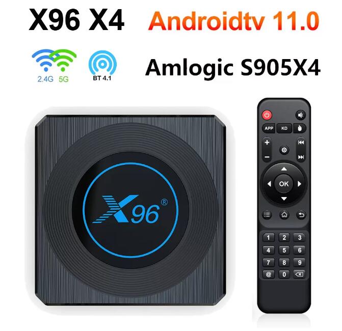 X96 TV BOX Android 11 X96 X4 Amlogic S905X4 4G 64GB RGB Light TV-Box Support AV1 8K Dual Wifi BT4.1 32GB Set TopBox X96X4
X96 TV BOX Android 11 X96 X4 Amlogic S905X4 4G 64GB RGB Light TV-Box Support AV1 8K Dual Wifi BT4.1 32GB Set TopBox X96X4