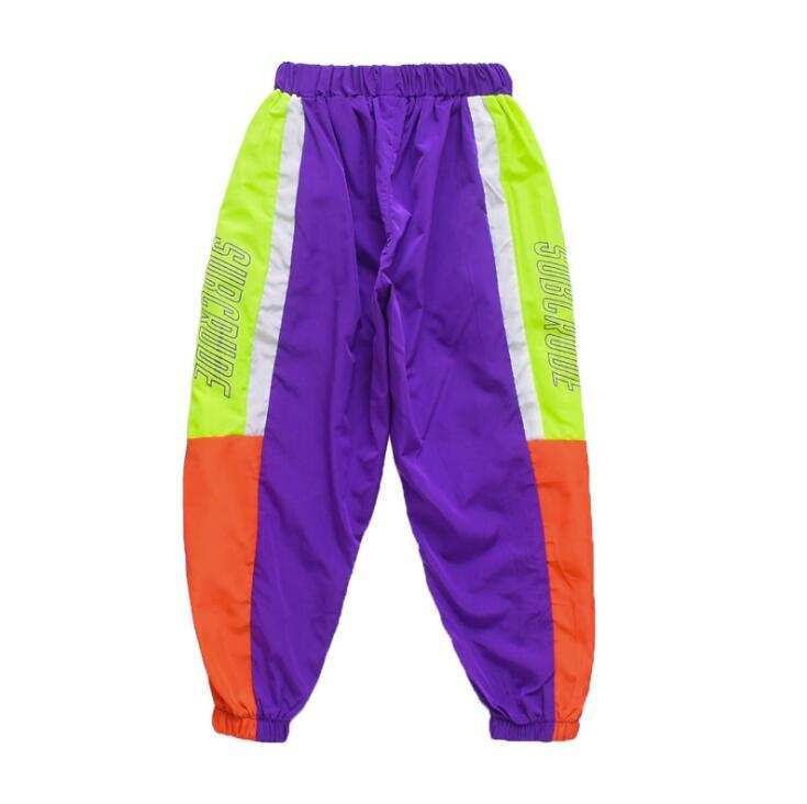 Stage Wear Children Ballroom Jazz Dance Costumes Hip-hop Style Students Teams Modern Girls Party Concert Outfits