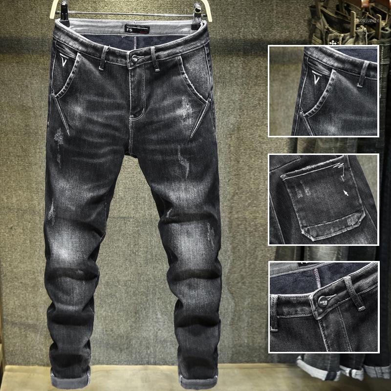 Men's Fashion Trend Denim Pants Casual Jeans Retro Spell Color Straight Trousers, As pic
Men's Fashion Trend Denim Pants Casual Jeans Retro Spell Color Straight Trousers, As pic
