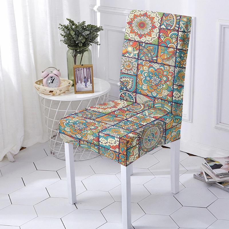 Mandala Chair Covers Stretch Spandex Chair Cover for Dining Room Wedding Party Elastic Furniture Cover Anti-dirty Removable Home
Mandala Chair Covers Stretch Spandex Chair Cover for Dining Room Wedding Party Elastic Furniture Cover Anti-dirty Removable Home