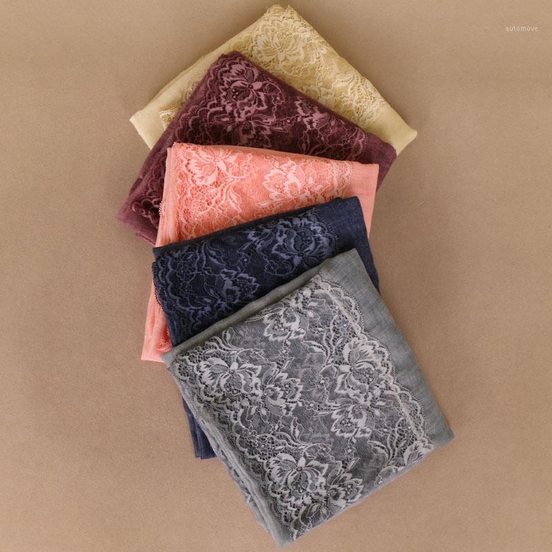 Laven Women popular floral lace scarves bandhnu cotton scarf muslim hijab wraps long shawls/scarf 10 color 180*90cm 10pcs/lot1
Laven Women popular floral lace scarves bandhnu cotton scarf muslim hijab wraps long shawls/scarf 10 color 180*90cm 10pcs/lot1