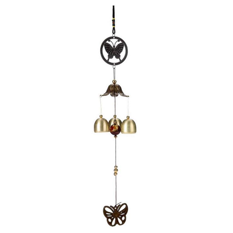 Fashion-Lucky Butterfly Wind Chimes, Antique Copper Fengshui Temple Wind Chimes, Garden and Terrace Hanging Chimes(1 PCS)
Fashion-Lucky Butterfly Wind Chimes, Antique Copper Fengshui Temple Wind Chimes, Garden and Terrace Hanging Chimes(1 PCS)