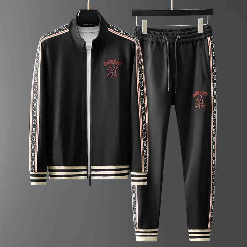 Men's Tracksuits leisure suit autumn and winter fashion ribbon splicing versatile slim stand collar sportswear AYF4, 1# shoe box
Men's Tracksuits leisure suit autumn and winter fashion ribbon splicing versatile slim stand collar sportswear AYF4, 1# shoe box