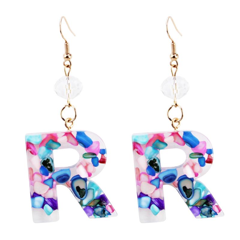 New High Quality Colorful Intital Letter Drop Earring Fashion A-Z Arabic Alphabet Charm Dangle Earring For Women Jewelry Gift
New High Quality Colorful Intital Letter Drop Earring Fashion A-Z Arabic Alphabet Charm Dangle Earring For Women Jewelry Gift