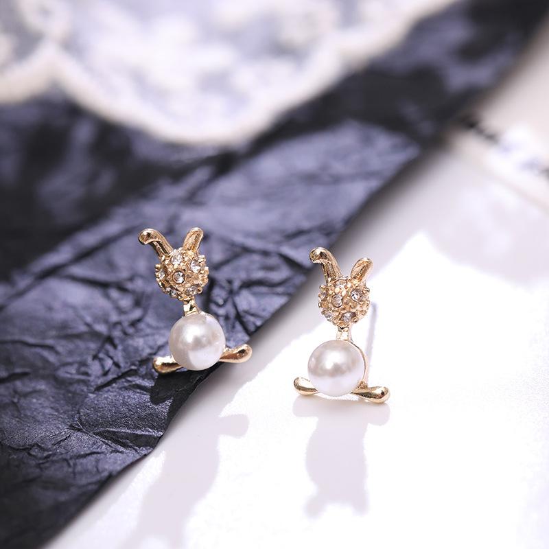 Korean Cute Simulated Pearl Rhinestone Animal Stud Earrings For Women Girl Elegant Mini Earring Jewelry Pendiente Brincos
Korean Cute Simulated Pearl Rhinestone Animal Stud Earrings For Women Girl Elegant Mini Earring Jewelry Pendiente Brincos