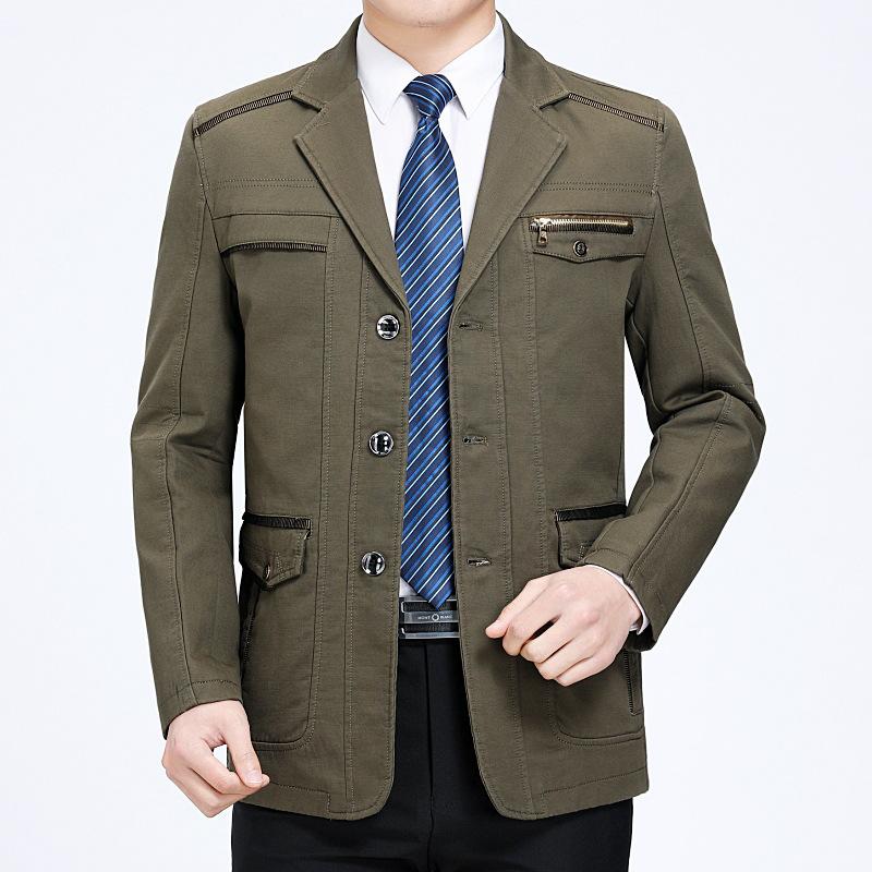 Thick Windbreaker Jacket Autumn Spring Mens Bomber Jackets Casual Male Outwear Fleece Coats Business Clothing, Brown
Thick Windbreaker Jacket Autumn Spring Mens Bomber Jackets Casual Male Outwear Fleece Coats Business Clothing, Brown