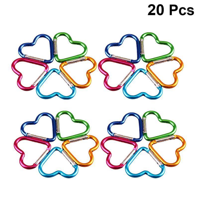 20 Pcs Heart Shaped Aluminum Carabiners Hanging Buckles Heavy Duty Hooks Safe Clip Backpack Clasps Outdoor Storage Random Color1
20 Pcs Heart Shaped Aluminum Carabiners Hanging Buckles Heavy Duty Hooks Safe Clip Backpack Clasps Outdoor Storage Random Color1