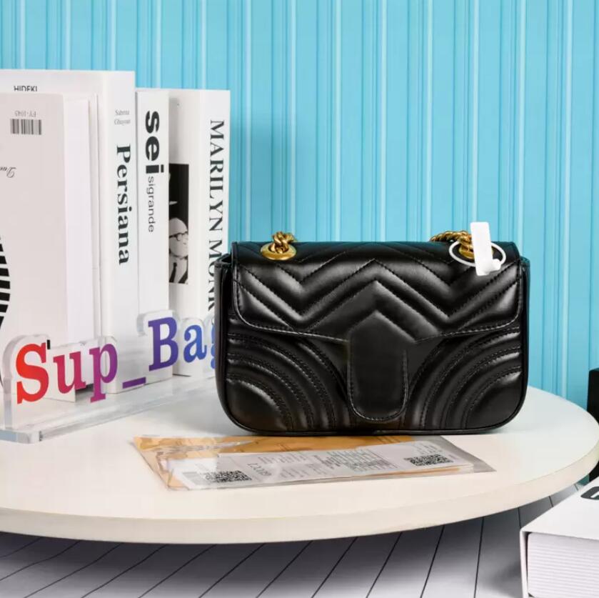 Top Quality Marmont Chain Shoulder Bags woman Fashion Classic Luxury Designer Handbags Lady Genuine Leather Banquet Black Messenger Crossbody Bag, 15
Top Quality Marmont Chain Shoulder Bags woman Fashion Classic Luxury Designer Handbags Lady Genuine Leather Banquet Black Messenger Crossbody Bag, 15