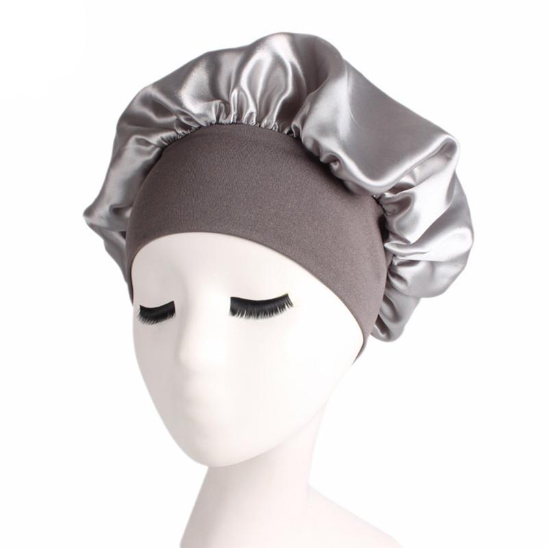 Sleeping Hat Solid Bath Shower Bonnet Nightcap Elastic Wide Brimmed Chemotherapy Salon Satin Hair Care Soft Adults Kids, Gold
Sleeping Hat Solid Bath Shower Bonnet Nightcap Elastic Wide Brimmed Chemotherapy Salon Satin Hair Care Soft Adults Kids, Gold