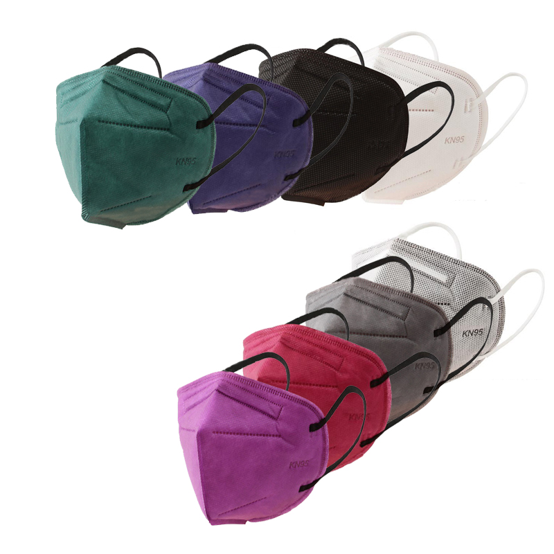 KN95 Face Mask 5 layer 95% Filter colorful Activated Designer Masks Black Mascherina wholesale
KN95 Face Mask 5 layer 95% Filter colorful Activated Designer Masks Black Mascherina wholesale