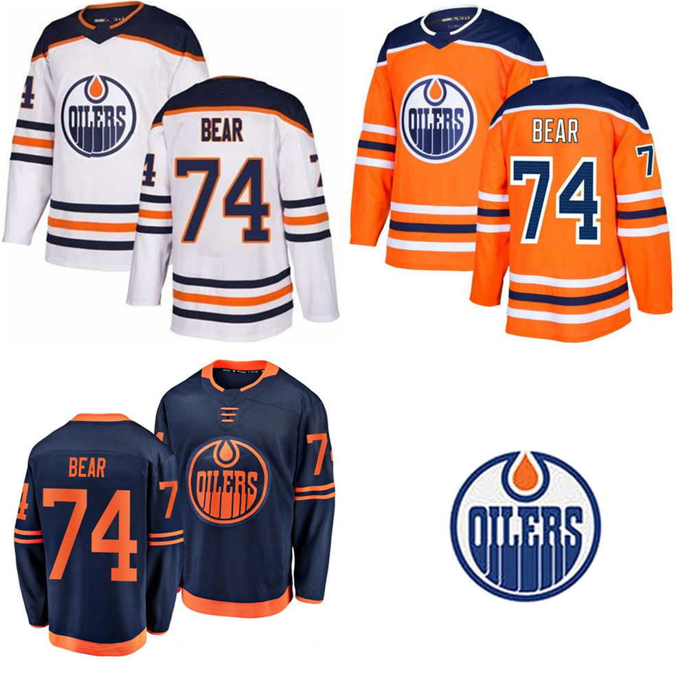 Edmonton Oilers 2019-2020 Third Jerseys 97 Connor McDavid Jersey 29 Leon Draisaitl 74 Ethan Bear Hockey Jerseys, Colour 1
Edmonton Oilers 2019-2020 Third Jerseys 97 Connor McDavid Jersey 29 Leon Draisaitl 74 Ethan Bear Hockey Jerseys, Colour 1