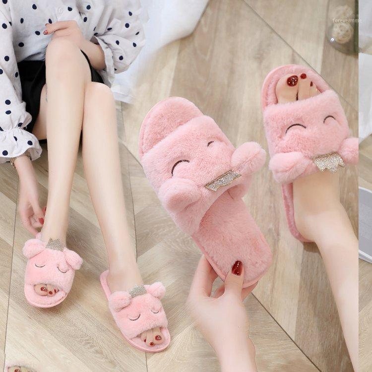 Plush Slipper Women's Winter Household Indoors and Outdoors Plush Flat Floor Slippers Peep-Toe Crown Sandals Warm Cotton Slipper1, Pink
Plush Slipper Women's Winter Household Indoors and Outdoors Plush Flat Floor Slippers Peep-Toe Crown Sandals Warm Cotton Slipper1, Pink