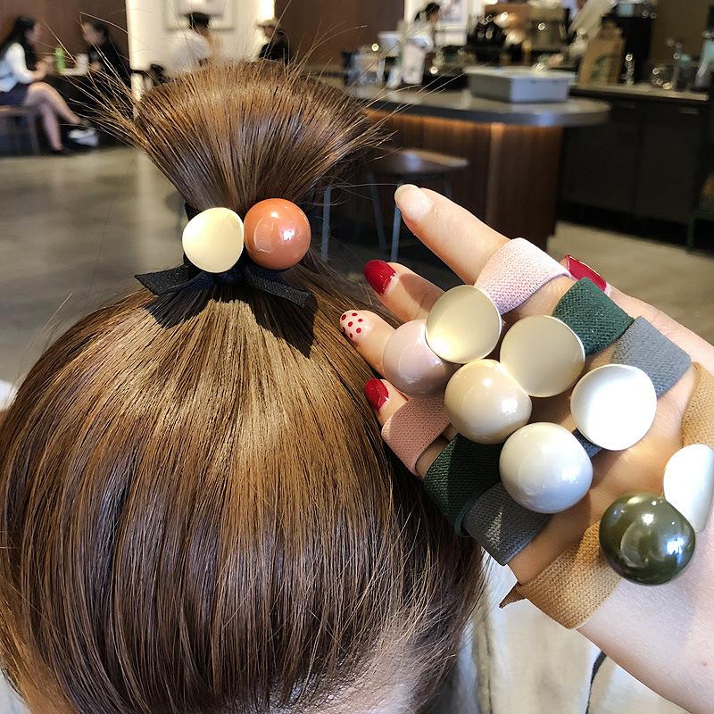 Korea Style Hair Ropes Cute Simple Width Color Metal Ball Elastic Hair Bands for Girl Women Fashion Accessories
Korea Style Hair Ropes Cute Simple Width Color Metal Ball Elastic Hair Bands for Girl Women Fashion Accessories