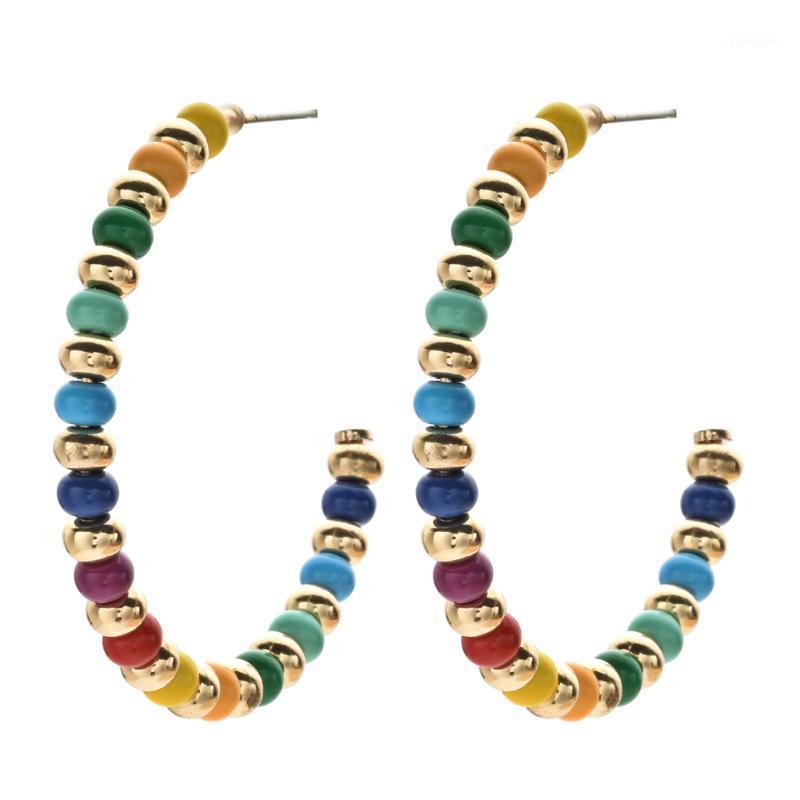 Boho Cirlce Beaded Drop Earrings for Women Statement Rainbow Earrings Big Colorful Round Glamour Ladies Fashion Jewelry1
Boho Cirlce Beaded Drop Earrings for Women Statement Rainbow Earrings Big Colorful Round Glamour Ladies Fashion Jewelry1