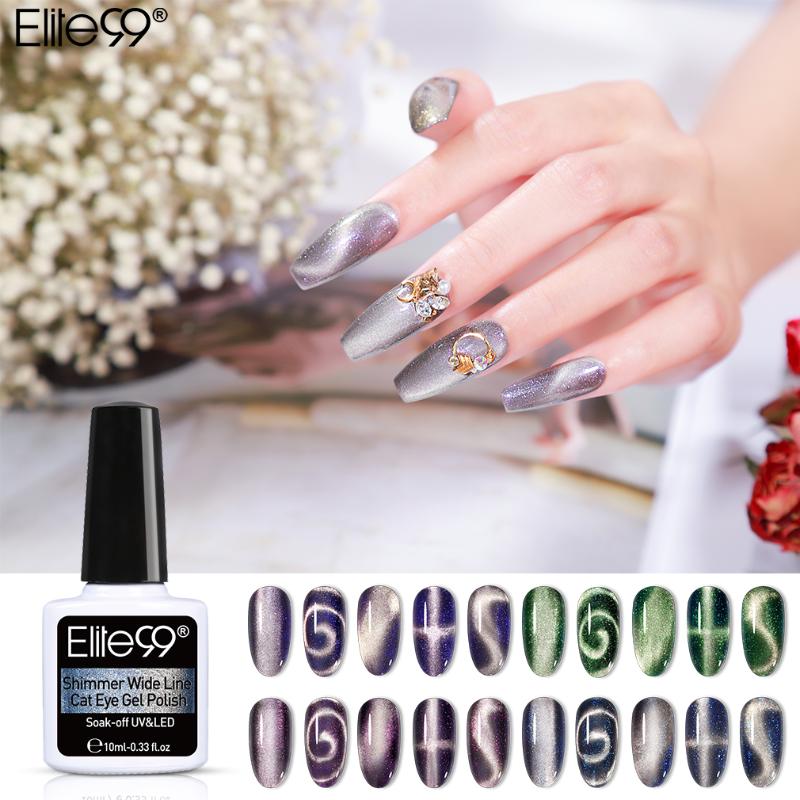 Elite99 10ml Magnetic Nail Polish Glitter 9D Shimmer Wide Line Cat Eye Gel Polish Chameleon Magnet Hybrid Lamp Permanent Enamel, Black base
Elite99 10ml Magnetic Nail Polish Glitter 9D Shimmer Wide Line Cat Eye Gel Polish Chameleon Magnet Hybrid Lamp Permanent Enamel, Black base