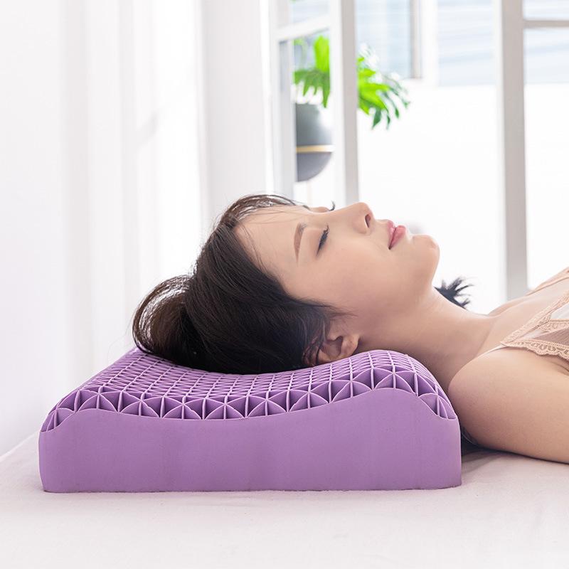 Newest No Pressure Pillow High Elasticity Orthopedic Neck Shoulder Pain Massage Protection Cervical Pillows Cool Sleep Purple
Newest No Pressure Pillow High Elasticity Orthopedic Neck Shoulder Pain Massage Protection Cervical Pillows Cool Sleep Purple
