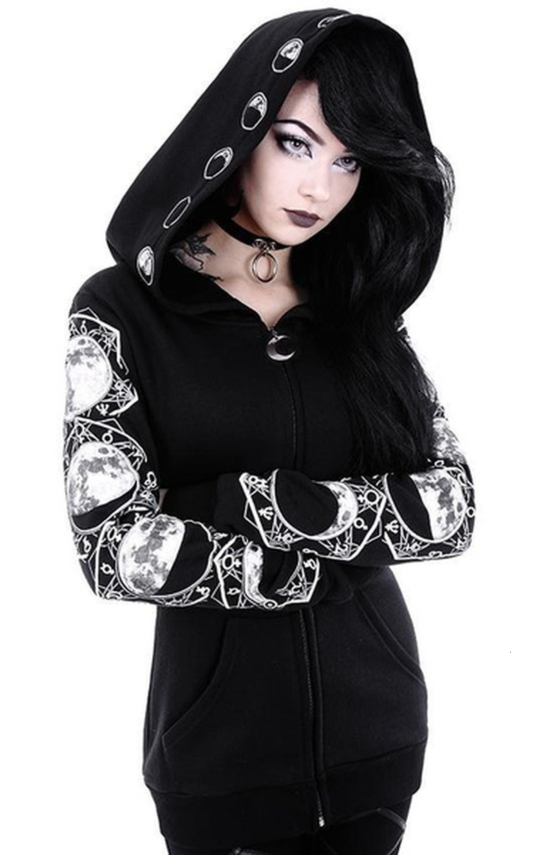 2021 New Hoodie Fashion Moon Prited Fine Adjustment Oversized Hood Gothic Lunar Phases Black Hoodies Goth Female Sweatshirt 2WDK
2021 New Hoodie Fashion Moon Prited Fine Adjustment Oversized Hood Gothic Lunar Phases Black Hoodies Goth Female Sweatshirt 2WDK
