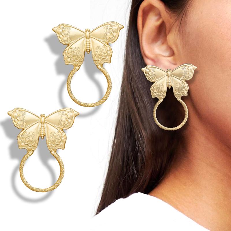 Dangle & Chandelier Tribal Butterfly Charm Insect Swirl Hoop Woodland Art Deco Ear Studs Sweet Vitnage Earrings For Women Brincos Jewelry Bi
Dangle & Chandelier Tribal Butterfly Charm Insect Swirl Hoop Woodland Art Deco Ear Studs Sweet Vitnage Earrings For Women Brincos Jewelry Bi