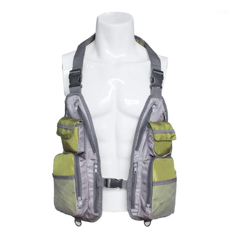 Quick-Dry Fishing Mesh Vest Multi-functional Breathable Tackle Storage Bag Vest Chest Bag for Outdoor Hunting Fishing1, Green
Quick-Dry Fishing Mesh Vest Multi-functional Breathable Tackle Storage Bag Vest Chest Bag for Outdoor Hunting Fishing1, Green