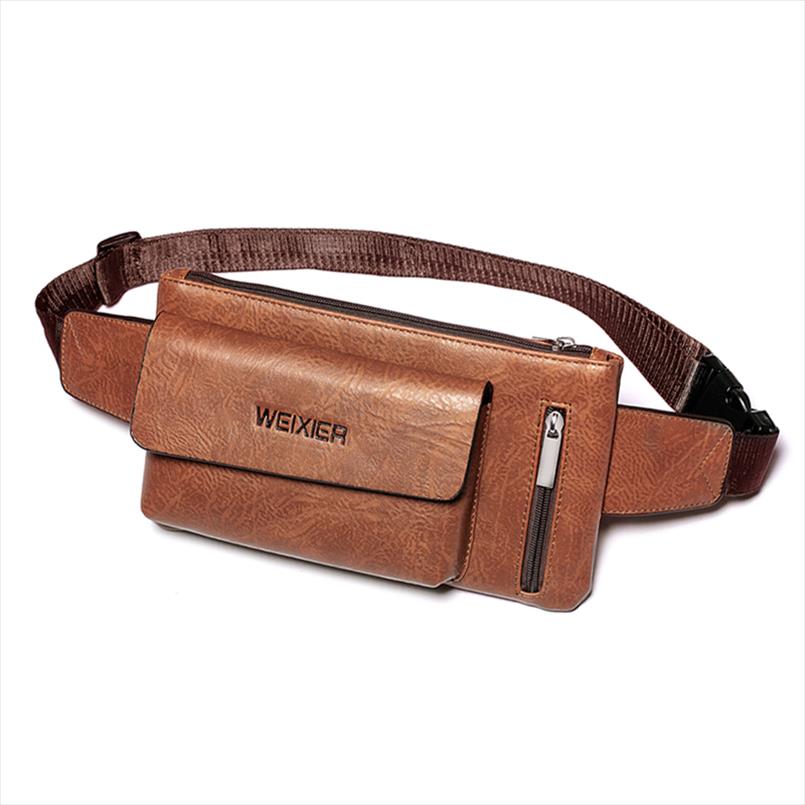 New Brand Waist Bag Men Leather Fanny Pack Chest Bag Male Casual Belt Sling Crossbody Bags Bum Belly Waist Packs, Dark grey
New Brand Waist Bag Men Leather Fanny Pack Chest Bag Male Casual Belt Sling Crossbody Bags Bum Belly Waist Packs, Dark grey