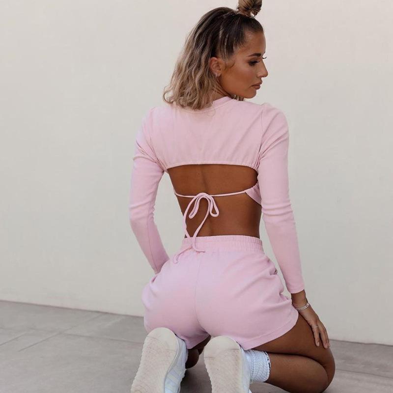2 Piece Set Seamless Yoga Sets Women Long Sleeve Fitness Clothing Women Breathable Sportwear Yoga Set Sport Fitness suit, Pink
2 Piece Set Seamless Yoga Sets Women Long Sleeve Fitness Clothing Women Breathable Sportwear Yoga Set Sport Fitness suit, Pink