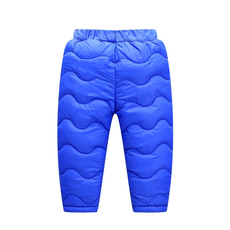 COOTELILI Children Girl Boy Winter Fleece Pants Cotton Padded Thick Warm Trousers Fashion Velvet Waterproof Ski Pants For Kids 210306