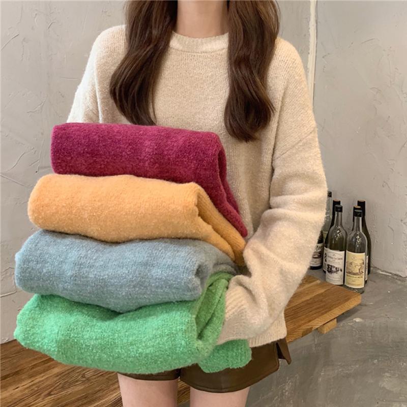 Women's Sweaters AOSSVIAO 2022 Cotton Thick Autumn Winter Women Sweater Warm Pullovers Minimalist Oversized Knitted Elegant Ladies Jumpers, White;black
Women's Sweaters AOSSVIAO 2022 Cotton Thick Autumn Winter Women Sweater Warm Pullovers Minimalist Oversized Knitted Elegant Ladies Jumpers, White;black