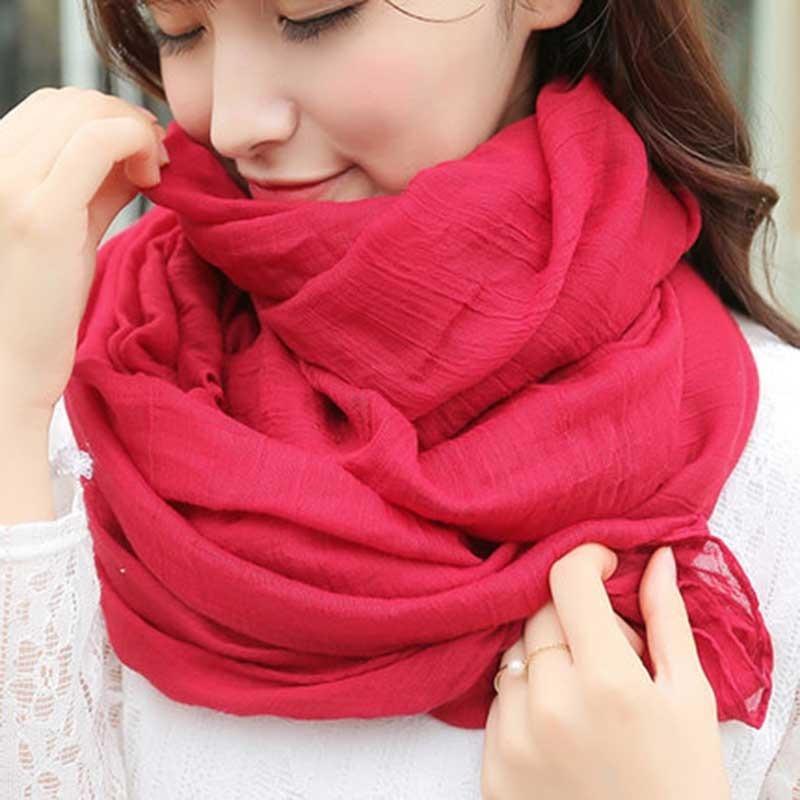 Scarves 2021 Women Spring Autumn Winter Scarf Cape Luxury Warm Solid Linen And Cotton Fashion Female Multi-purpose Shawl
Scarves 2021 Women Spring Autumn Winter Scarf Cape Luxury Warm Solid Linen And Cotton Fashion Female Multi-purpose Shawl