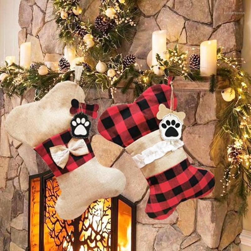 Christmas Pet Socks Decoration Bones Christmas Stocking Gift Wedding Decoration Stocking Gift Door Hanging Bone Shape 661
Christmas Pet Socks Decoration Bones Christmas Stocking Gift Wedding Decoration Stocking Gift Door Hanging Bone Shape 661