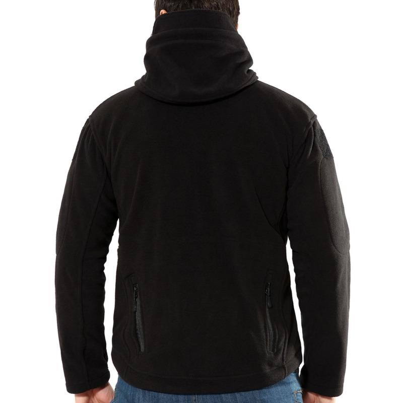 Outdoors Sports Fleece Jacket Winter Thermal Hiking Jacket Hooded Coat Militar Softshell Hunting Clothes Chaquetas Hombre, Black
Outdoors Sports Fleece Jacket Winter Thermal Hiking Jacket Hooded Coat Militar Softshell Hunting Clothes Chaquetas Hombre, Black