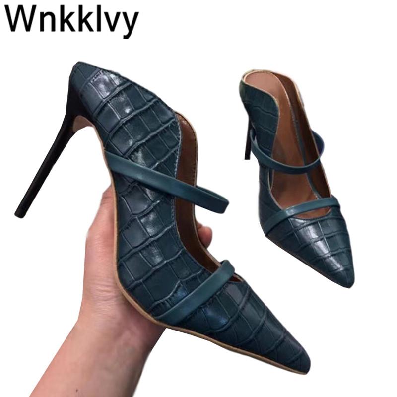 2020 slippers new women's pointed toe snakeskin printed leather high-heels sexy pumps dress party shoes slingback sandals, Black
2020 slippers new women's pointed toe snakeskin printed leather high-heels sexy pumps dress party shoes slingback sandals, Black