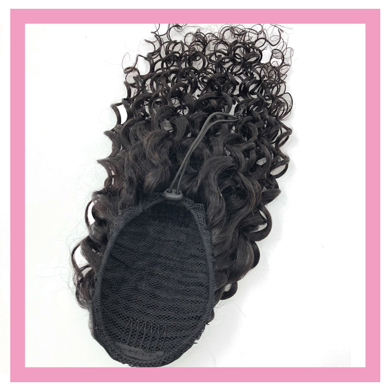 Water Wave Ponytails 8-26inch Brazilian 100% Virgin Human Hair Water Curly 100g Natural Black 1B Pony Tail
Water Wave Ponytails 8-26inch Brazilian 100% Virgin Human Hair Water Curly 100g Natural Black 1B Pony Tail