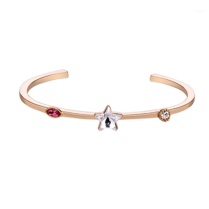 2020 New Arrival Charming Star Bangle with quality crystal from good for Christmas Bijoux Gift1
2020 New Arrival Charming Star Bangle with quality crystal from good for Christmas Bijoux Gift1