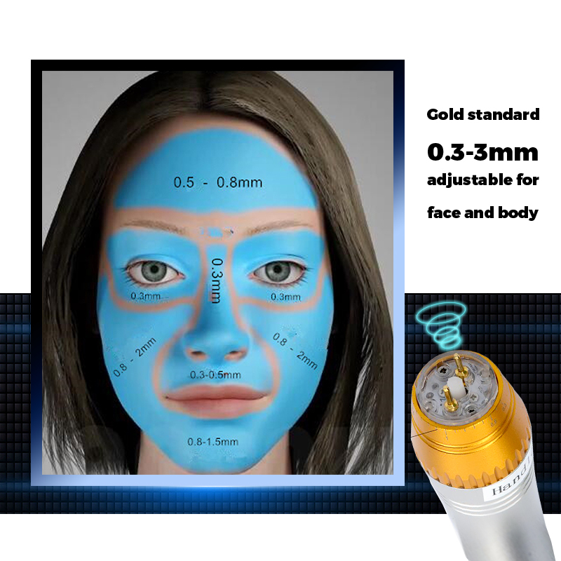 Fractional radio frequency RF equipment micro needling deep wrinkle treatment microneedle