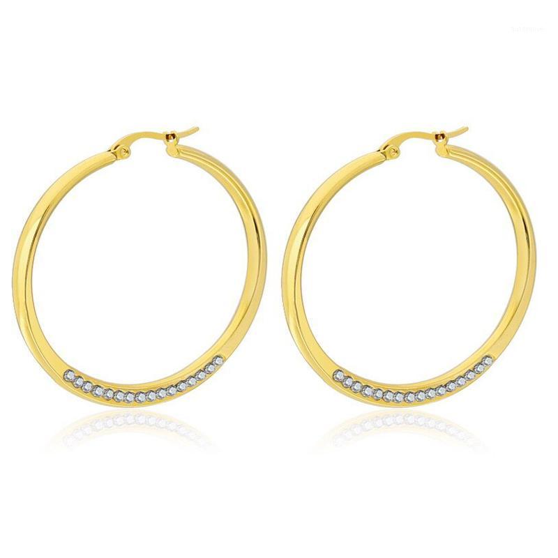 MxGxFam Titanium steel Crytals Circle Hoop Earrings (1pair) For Fashion Women Jewelry Hot 18 K / White Gold Color1
MxGxFam Titanium steel Crytals Circle Hoop Earrings (1pair) For Fashion Women Jewelry Hot 18 K / White Gold Color1